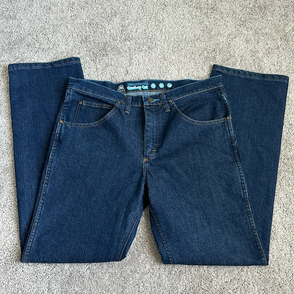 WRANGLER® COWBOY CUT® SLIM FIT JEAN - Picture 3 of 5